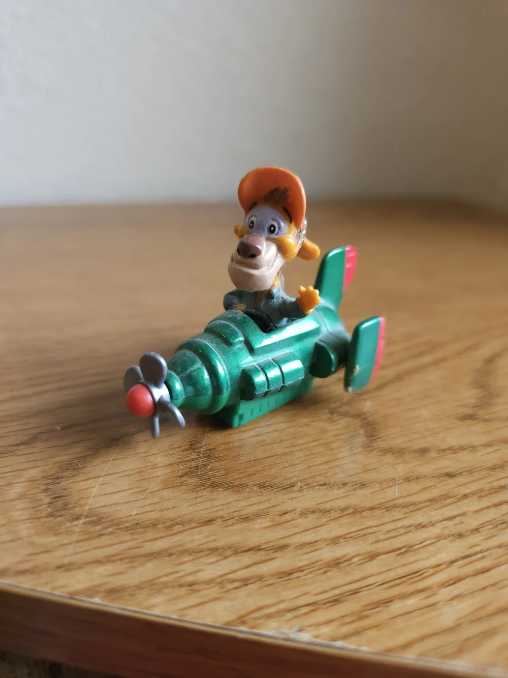 4/$10 Tailspin Vintage Diecast Plane Wildcat 1989 Mcdonalds Disney Toy